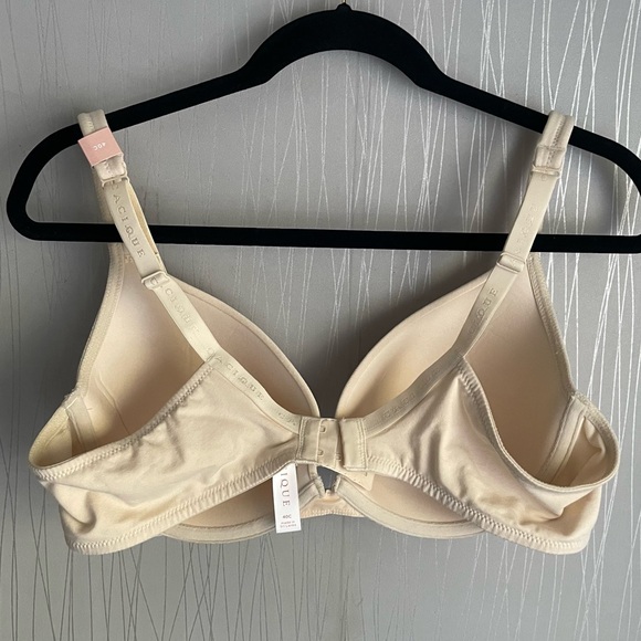 Cacique Bra Boost Plunge 40C Cotton Blend Tan - Picture 8 of 11